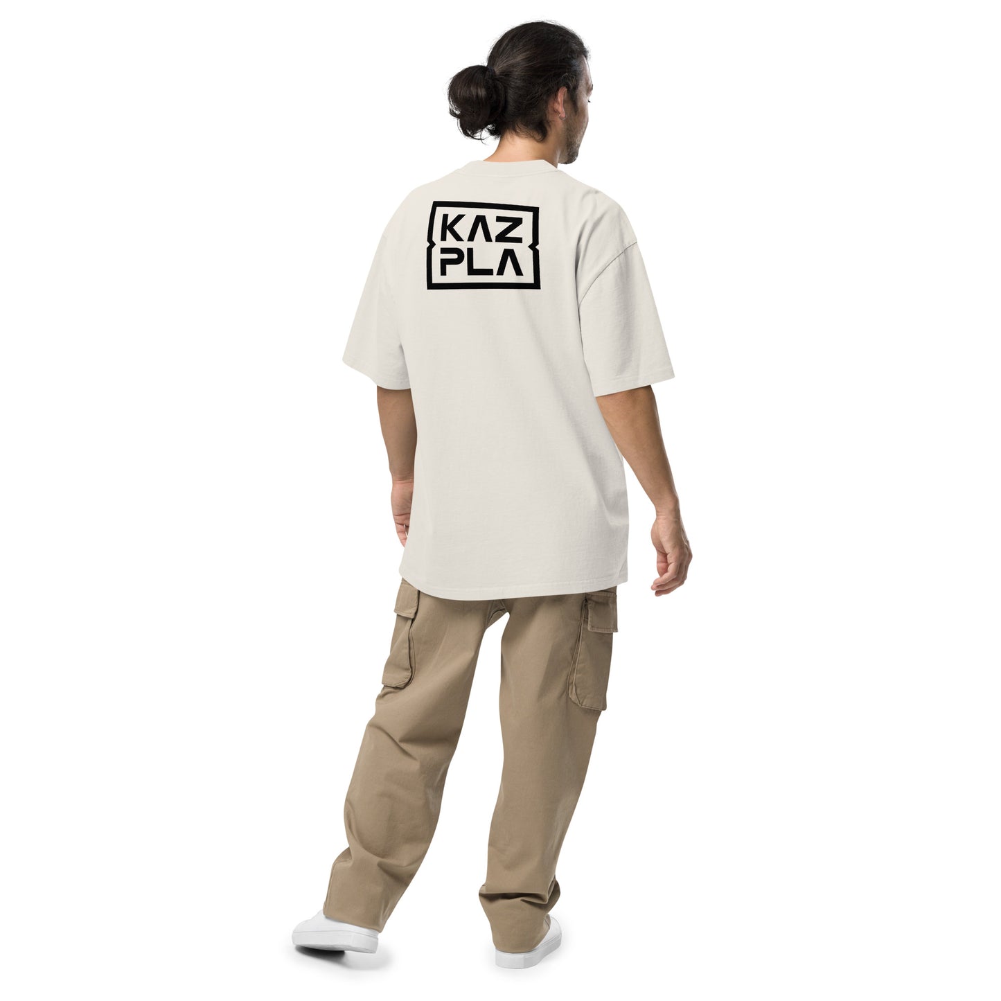 KAZPLA ® ZQC Oversized faded t-shirt