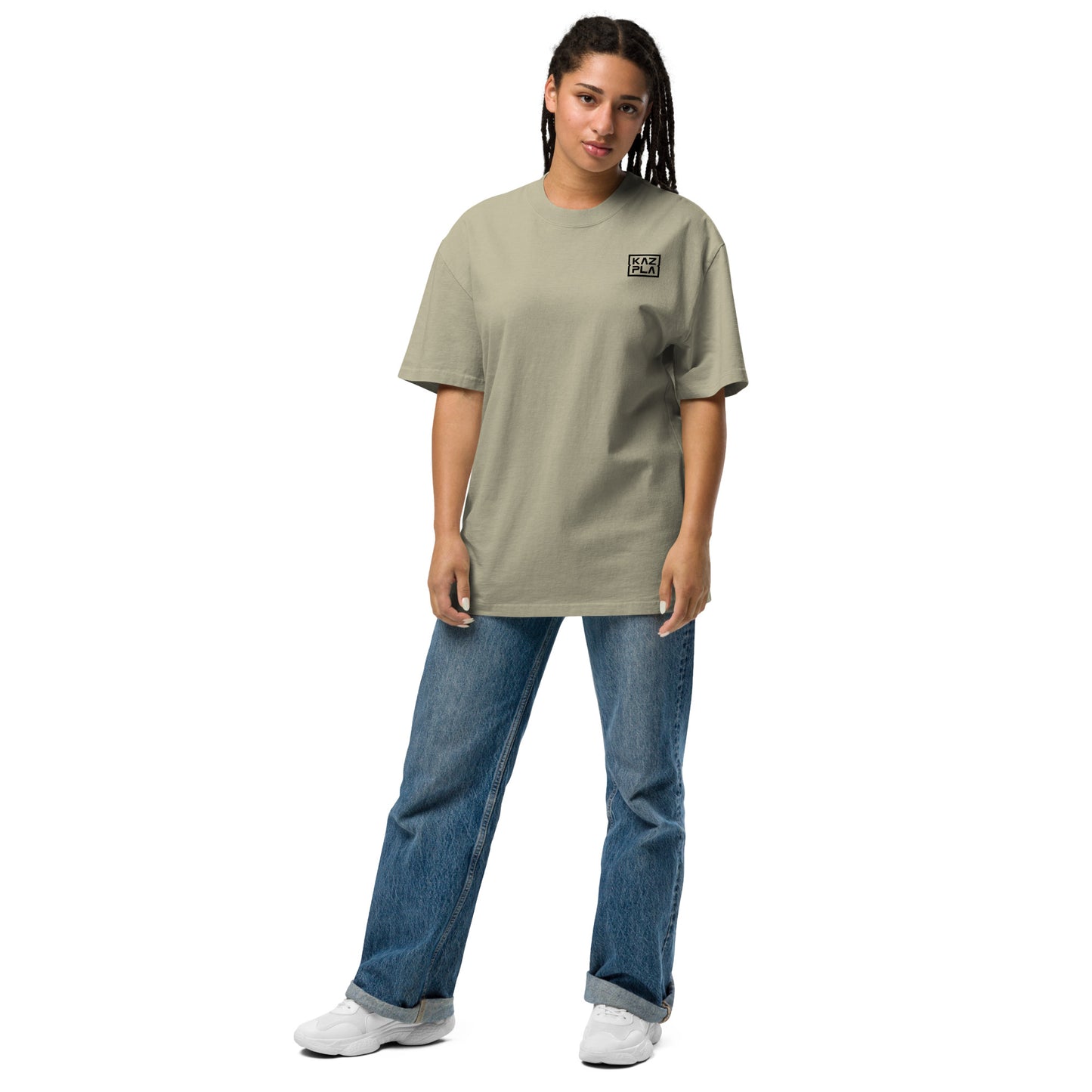 KAZPLA ® RMR Oversized faded t-shirt