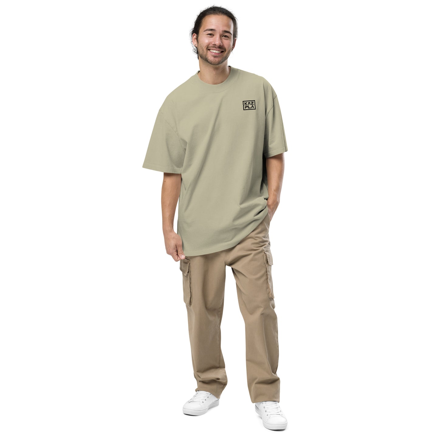 KAZPLA ® RMR Oversized faded t-shirt