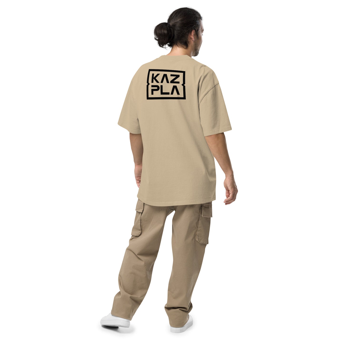 KAZPLA ® WOA Oversized faded t-shirt